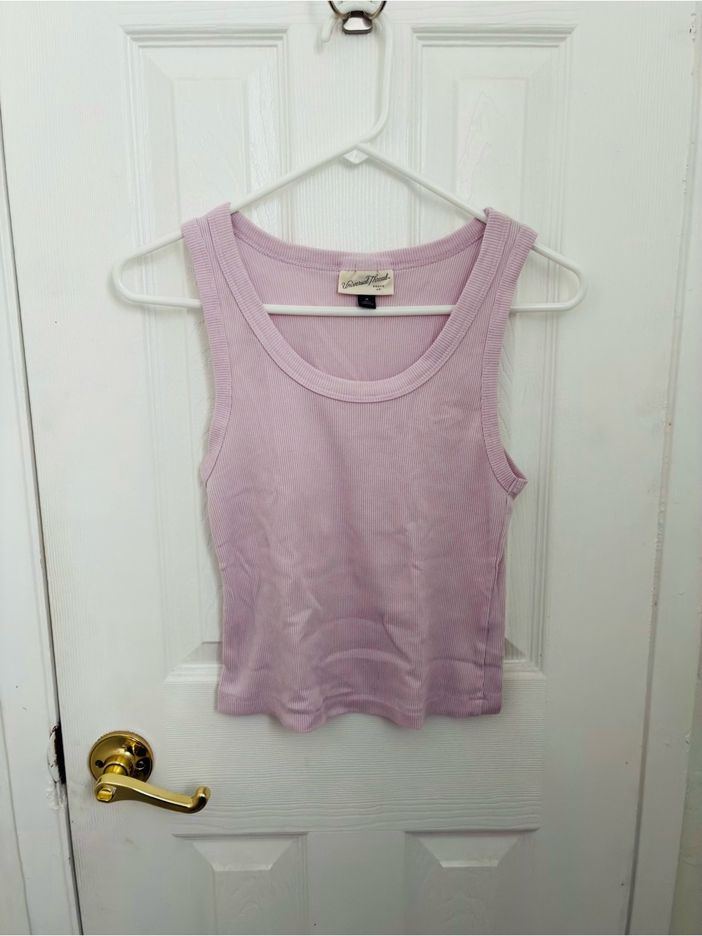 Universal Thread Lavender Ribbed Tank